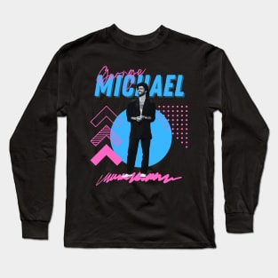 George michael***original retro Long Sleeve T-Shirt